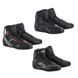 alpinestars / アルパインスターズ バイク用シューズ STELLA FASTER-3 RIDEKNIT SHOES 104 BLACK ANTHRACITE 1939 BLACK SILVER DIVA PINK 1170 BLACK TEAL US5.0~US11.5 2510520 女性用 レディース メッシュ 夏用