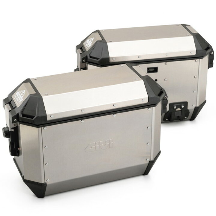 楽天市場】GIVI (ジビ) 19696 バイク用 サイドケース 各36L シルバー 