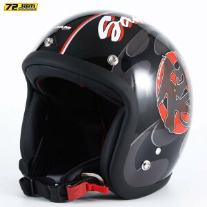 72JAM Helmet JF-11 SAMURAI KXt[NubNx[X OXdグ FREETCY(57-60cm)