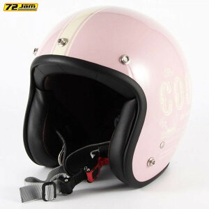 72JAM Helmet HM-04 COOLS HUNGRY MAN �s���N�x�[�X �O���X�d�グ S�T�C�Y(55-57cm����)
