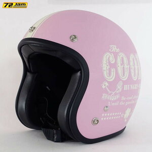 72JAM Helmet HM-04M COOLS HUNGRY MAN �}�b�g�s���N S�T�C�Y(55-57cm����)