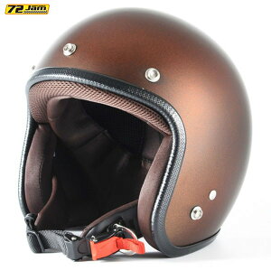 72JAM Helmet JP-09 TWILIGHT ���^���b�N�u���b�N�x�[�X �L�����f�B�[�I�����W �}�b�g�d�グ FREE�T�C�Y(57-60cm����)