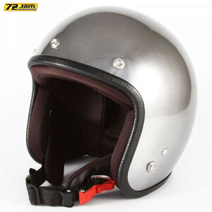 72JAM Helmet WEB-02 IRON BALL �G�t�F�N�g�V���o�[�x�[�X �O���X�d�グ FREE�T�C�Y(57-60cm����)