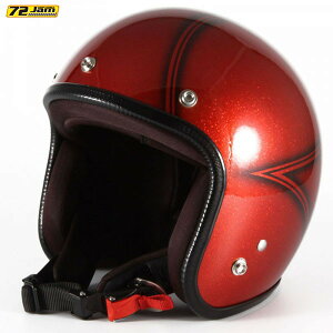 72JAM Helmet VNT-01 VOLCANO RED bh Vo[t[Nx[XEOXdグ FREETCY(57-60cm)