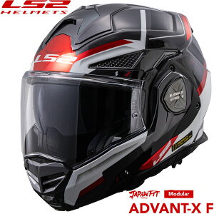 LS2 ADVANT-X F �i���^�V�X�e���w�����b�g JAPAN FIT���f�� BLACK-WHITE-RED
