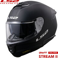 LS2 STREAMII 多機能フルフェイスヘルメット JAPAN FITモデル MATT-BLACK