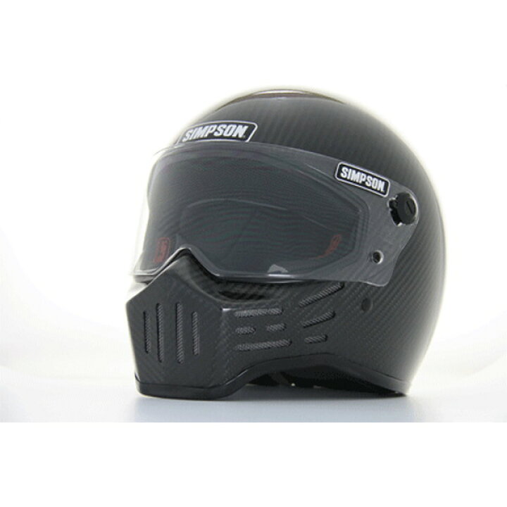 楽天市場】SIMPSON（シンプソン）M30 カーボン 60cm バイク用  