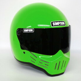 SIMPSON（シンプソン） M30 ライムグリーン 62cm バイク用ヘルメット