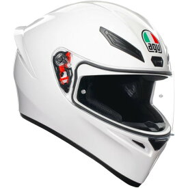 AGV(エージーブイ) バイクヘルメット フルフェイス K1 S WHITE (ホワイト) Mサイズ (57-58cm) 18394007028-M