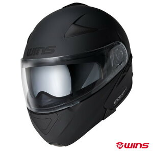 WINS MODIFY WILD MAX システムヘルメット 【オールマットブラック:XLサイズ】