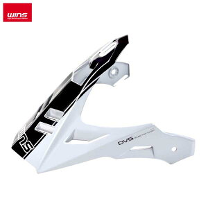 WINS(ウインズ)X-ROAD 3 バイザー G48 ホワイト/ブラック グラフィック