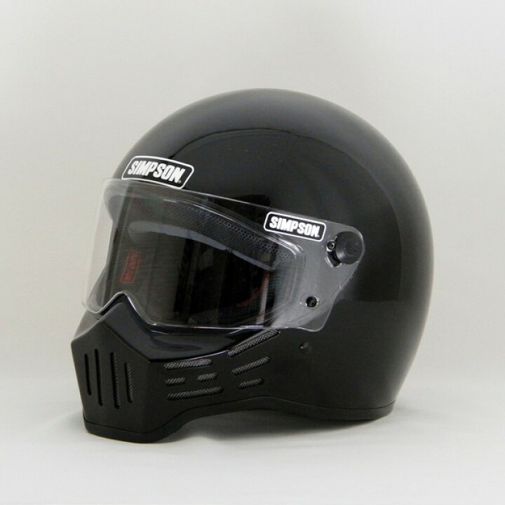 楽天市場】シンプソン M30 【ブラック 60cm】 MODEL 30 フルフェイス 