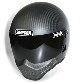 シンプソン M30 【マットカーボン 62cm】 MODEL 30 フルフェイスヘルメット