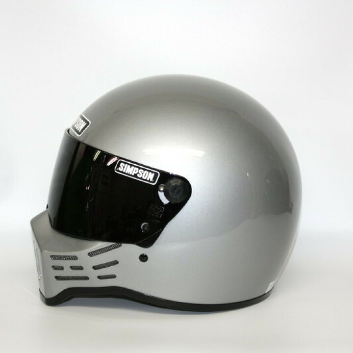 楽天市場】シンプソン M30 【シルバー 61cm 】 フルフェイスヘルメット 
