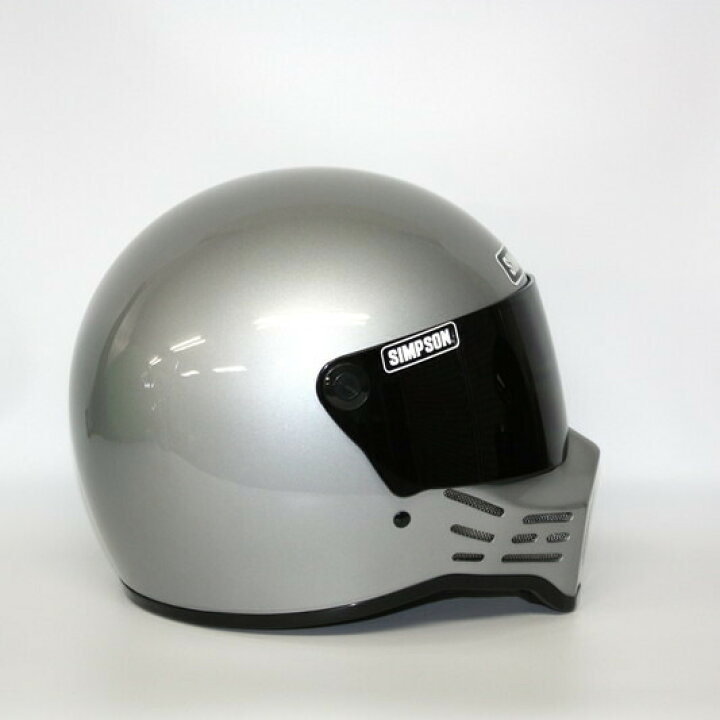 楽天市場】シンプソン M30 【シルバー 60cm 】 フルフェイスヘルメット 