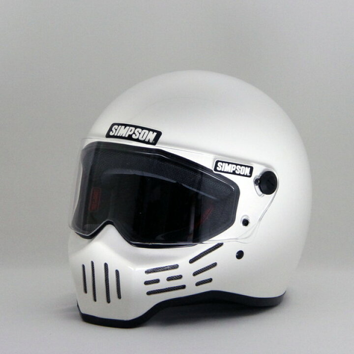 楽天市場】シンプソン M30 【ホワイト 59cm】 MODEL 30 フルフェイス  