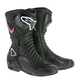 アルパインスターズ STELLA SMX 6 V2 BOOT ステラ（レディース）ライディング ブーツ (1032 BLACK FUCHSIA WHITE) 2223117