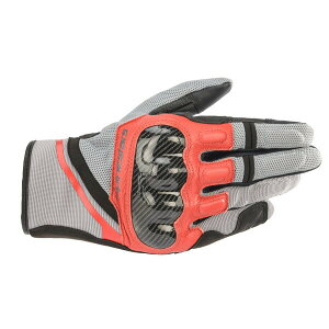 ApCX^[Y CHROME GLOVE N[O[u 35687219203-ASH-GRAY-BLACK-BRIGHT-RED