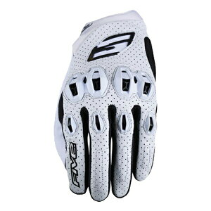 FIVE STUNT EVO2 LEATHER �X�^���g �G�{2 ���U�[ �O���[�u (WHITE) 1032055201
