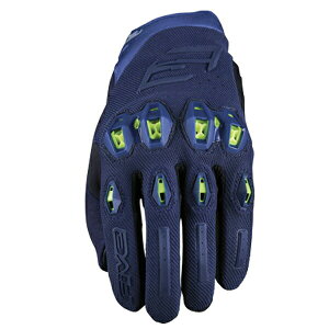 FIVE STUNT EVO2 �X�^���g �G�{2 ���C�f�B���O �O���[�u (NIGHT BLUE FLUO YELLOW) 1032056401