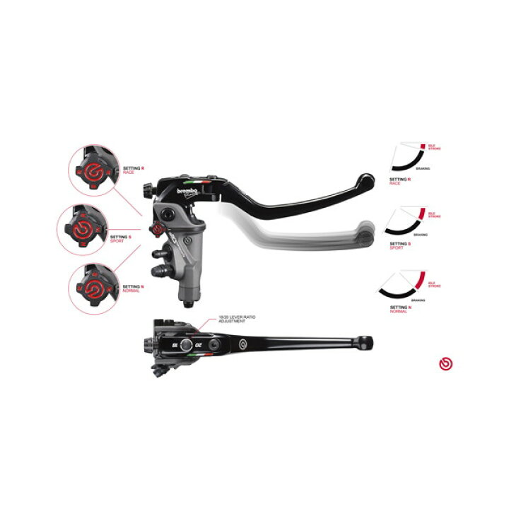 楽天市場】brembo（ブレンボ）コルサコルタ ラジアル ブレーキ 