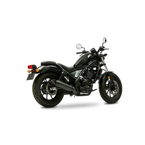L REBEL250 17-22 SlipOn Exhaust NEO CLASSIC BLACK XbvI }t[ ubN 01810-HG1P6-10