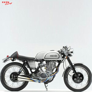 OVER Racing (オーバーレーシング) 13-40-081 SR400/500 チタンメガホン MANXタイプ 焼色ナシ