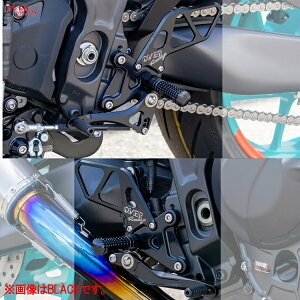 OVER Racing 51-452-01 BACK-STEP 2by2�|�W�V���� �V���o�[ MT-09(21-)