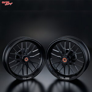 OVER Racing 82-65-40B GP-XX �z�C�[���Z�b�g �u���b�N 2.50/3.50-12 Z125 PRO