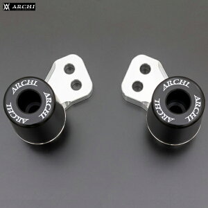 PMC(ピーエムシー)189-5433 ハニカムサブフレーム用 スライダーキット シャイニングシルバー Z900RS/CAFE '24 ARCHI(アーキ)