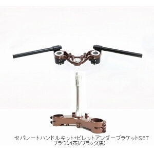 G-STRIKER �Z�p���[�g�n���h���L�b�g&�A���_�[�u���P�b�gSET SS-SHUB141BR-C Z900RSCAFE �n���h���� �g�b�v/�A���_�[��