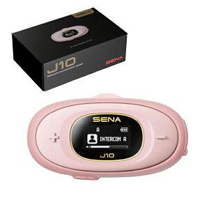 SENA�i�Z�i�jJ10 �s���N �o�C�N�p Bluetooth�C���^�[�R�� Bluetooth5.1 ���{��p���f�� J10-02 ���ʌ���