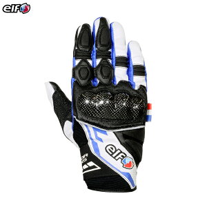 エルフ(ELF) EG-S525 ストラーダメッシュグローブ White&Blue