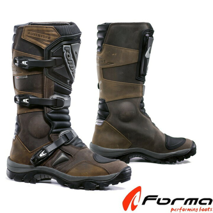 楽天市場】Forma OFF ADVENTURE Dryオフロードブーツ （ブラウン  