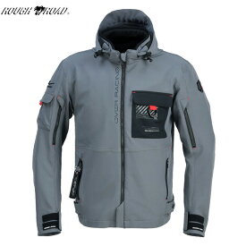 ラフ＆ロード (Rough＆Road) RR7254 エアスルーソフトシェルストレッチパーカーFP OVER-GRAY