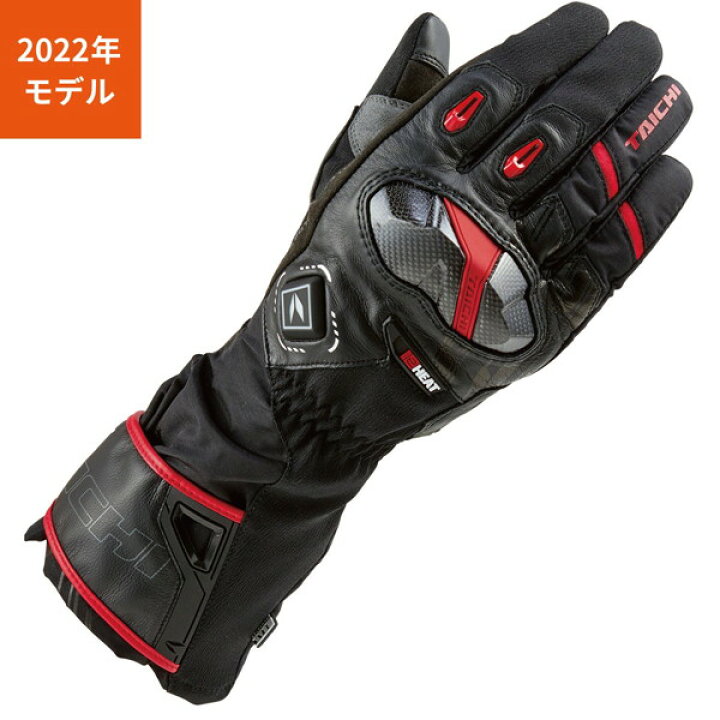 楽天市場】RSタイチ RST648 e-HEAT 電熱 アームド グローブ BLACK/RED 