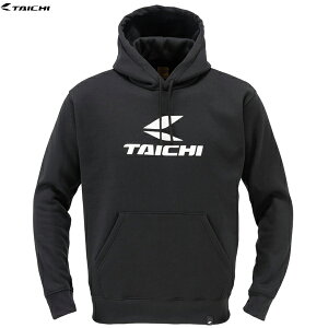 RS TAICHIiRS^C`j RSU107 TAICHI LOGO HOODIE BLACK