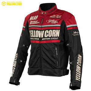 YELLOW CORN(イエローコーン) BB-5104 メッシュジャケット レッド