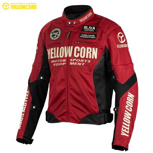 YELLOW CORN(イエローコーン) YB-5102 メッシュジャケット レッド