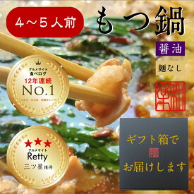 ＼ 春の感謝セール 10%OFFクーポン ／ 博多もつ鍋　和楽 (4〜5人前) 醤油味　麺なし　送料無料 お取り寄せ　白もつ モツ鍋 老舗 ギフト プレゼント 贈り物 誕生日 お祝い 内祝い 高級 退職祝い 食べ物 グルメ 福岡 九州