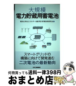 【中古】 大規模電力貯蔵用蓄電池 / 電気化学会エネルギー会議　電力貯蔵技術研究会 / 日刊工業新聞社 [単行本]【宅配便出荷】