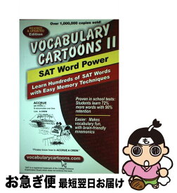 【中古】 Vocabulary Cartoons II, SAT Word Power: Learn Hundreds of SAT Words with Easy Memory Techniques Revised / Sam Burchers, Bryan E. Burchers / New Monic Books [ペーパーバック]【ネコポス発送】