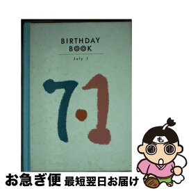 【中古】 Birthday　book 7月1日 / 角川書店(同朋舎) / 角川書店(同朋舎) [ペーパーバック]【ネコポス発送】