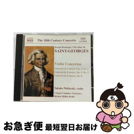 【中古】 Violin Concertos / ジーン / J.B. SAINT-GEORGES / NAXOS [CD]【ネコポス発送】