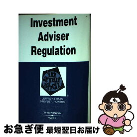 【中古】 Investment Adviser Regulation in a Nutshell/THOMSON REUTERS/Jeffrey J. Haas / Jeffrey J. Haas, Steven Howard / West Academic [ペーパーバック]【ネコポス発送】