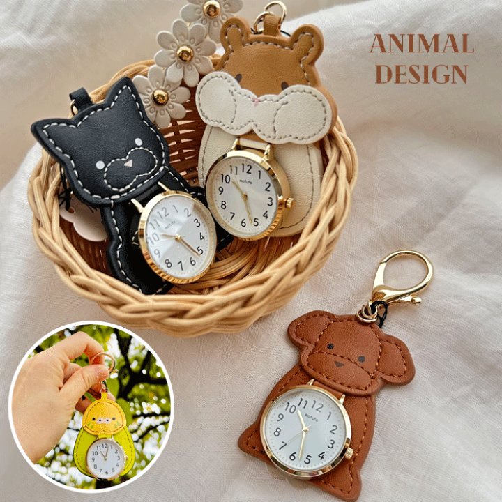楽天市場】懐中時計 アニマル かわいい 腕時計 女の子 修学旅行 社会