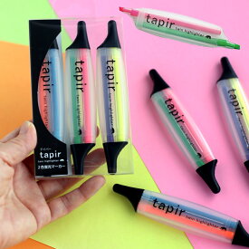 マーカー かわいい カラーペン テイパーツインハイライター 3本セット 蛍光ペン 蛍光マーカー セット ペンセット 薄型 文具 文房具 女の子 男の子 かわいい 筆記具 子供 こども 文具セット 小学生 中学生 女子 男子 文房具セット 誕生日 プレゼント クリスマス