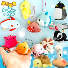 てのりぬいぐるみ かわいい 女の子 ぷちまる DX うみのいきもの ペンギン ラッコ 海 動物 ストラップ 子供 こども キーチェーン付き アニマル てのり 小学生 低学年 子ども 幼稚園 園児 男の子 女子 男子 誕生日 プレゼント ギフト ホワイトデー クリスマス 子供会 学童