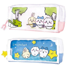 ちいかわ 筆箱 小学生 ハチワレ うさぎ ペンケース ファスナー ボックス 大容量 女の子 ふでばこ グッズ ペンポーチ かわいい 誕生日 プレゼント 文具 文房具 高校生 中学生 低学年 高学年 中学生 女子 子供 クリスマス