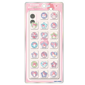 KIRAKOROおはじきシール シール サンリオ カービィ スヌーピー トム＆ジェリー ハローキティ マイメロディ シナモロール クロミ はぴだんぷい 人気立体シール かわいい 女の子 おはじき